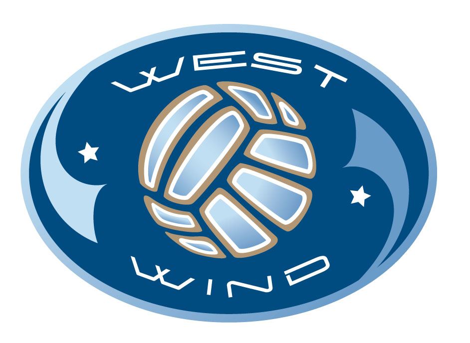 C. Laurin Arts LLC - Logo for West Wind Volley Ball